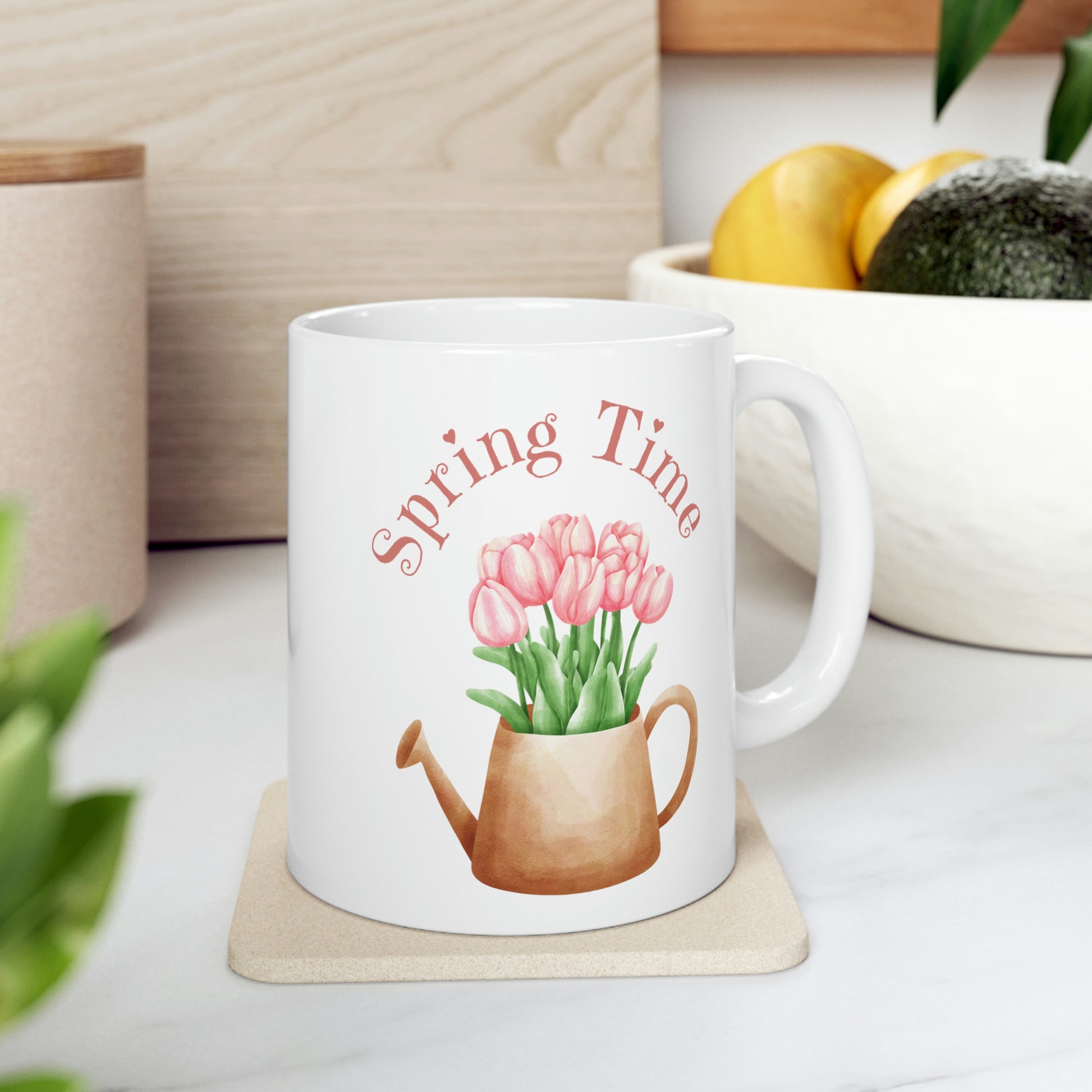 Spring time Mug Easter Watering Can