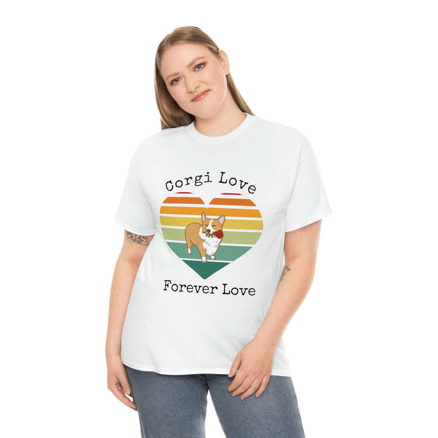 Corgi Love Forever Love T-Shirt