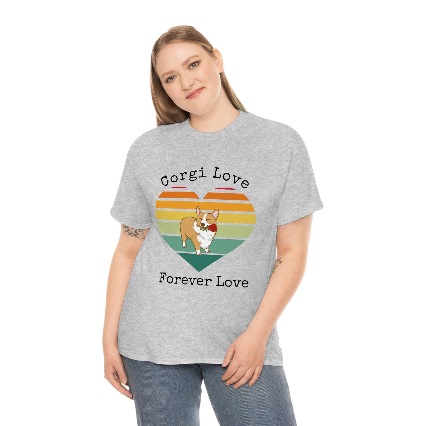 Corgi Love Forever Love T-Shirt