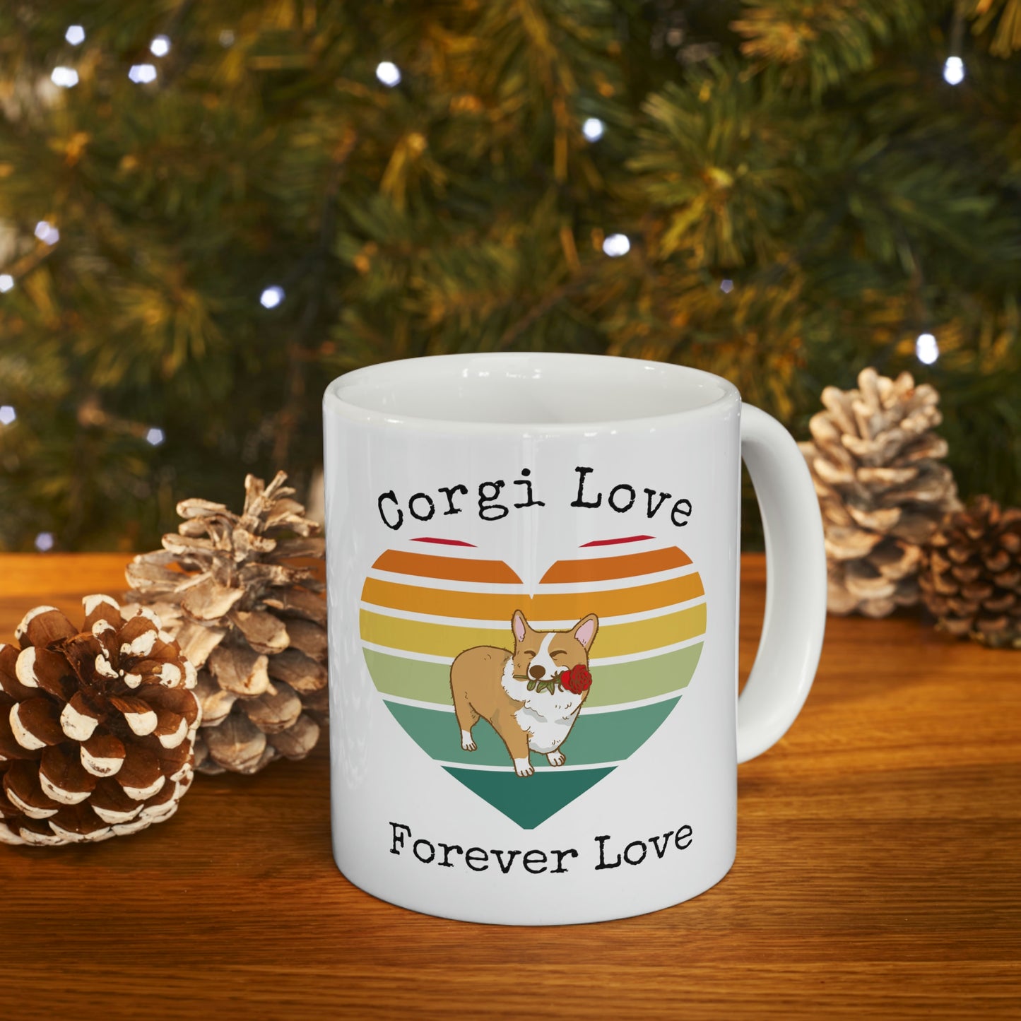 Corgi Love Forever Love Mug