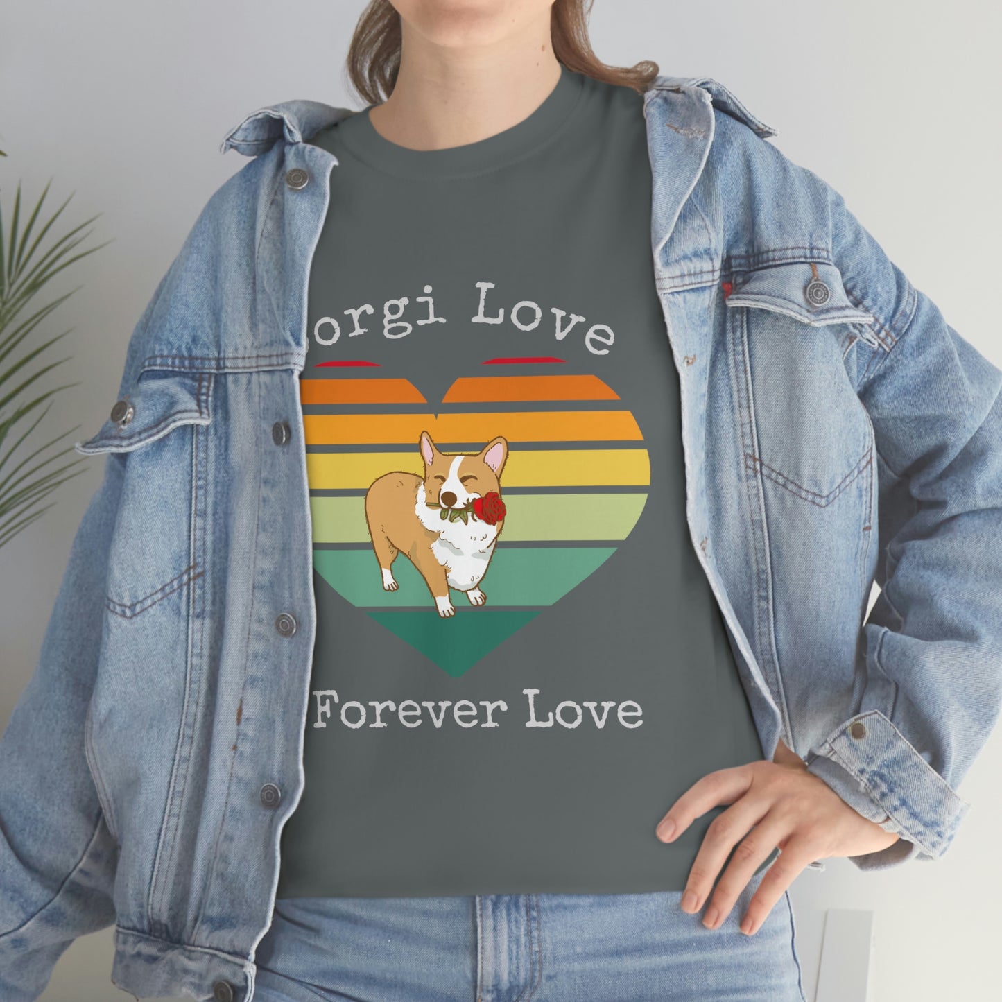 Corgi Love Forever Love T-Shirt