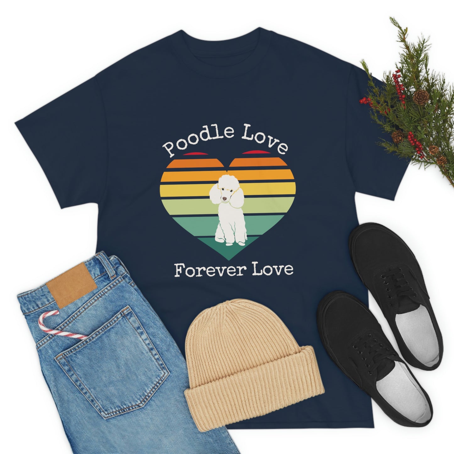 Poodle Love Forever Love T-Shirt