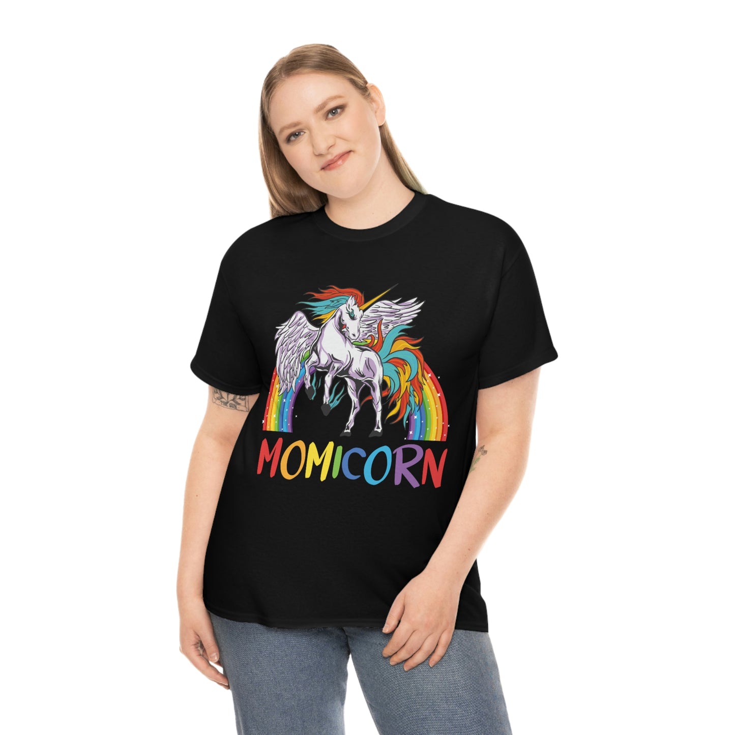 Momicorn Rainbow Unicorn T-shirt