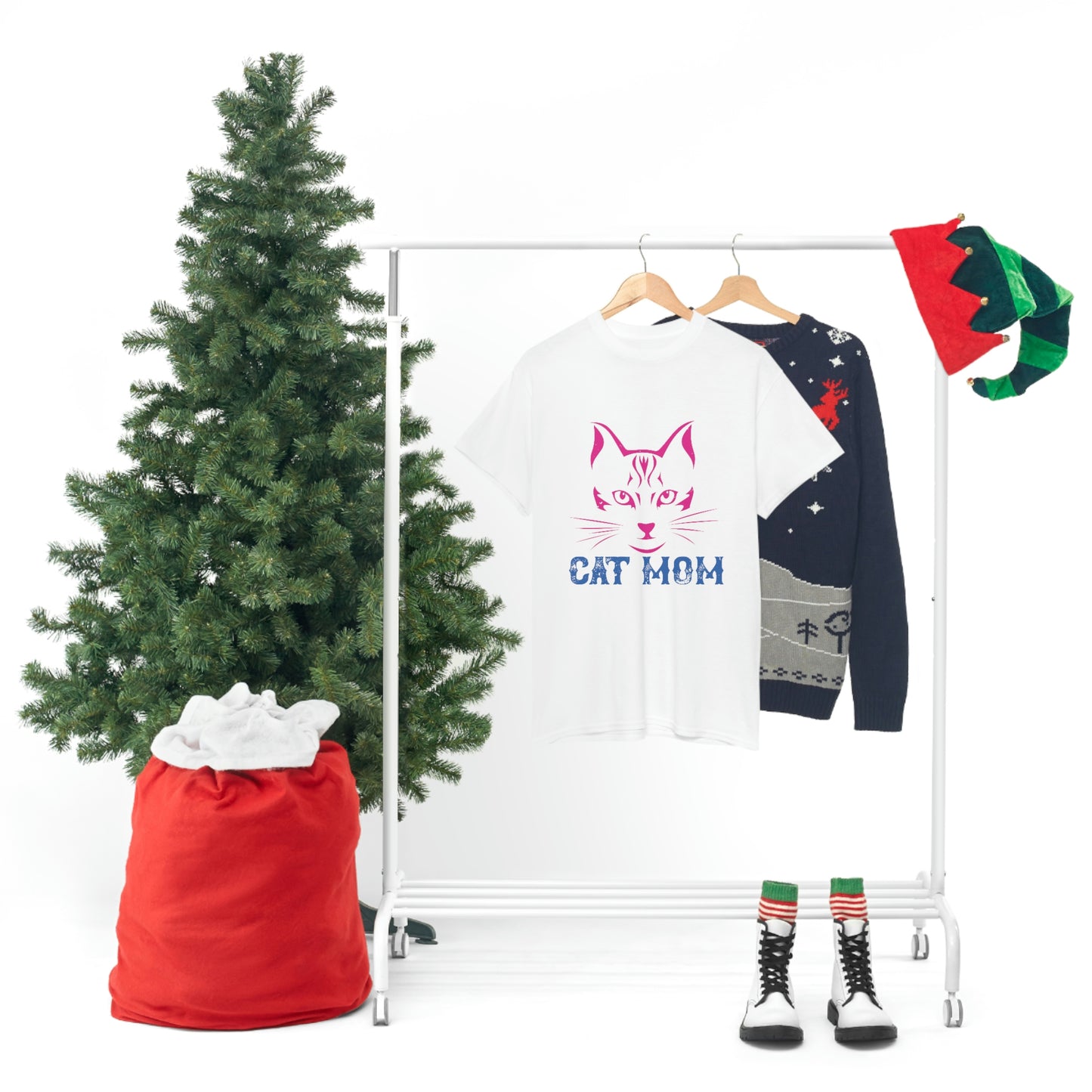 Purr-fect Cat Mom T-Shirt