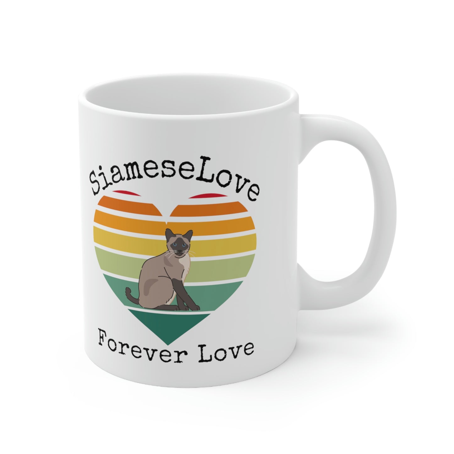 Cat Lover Mug Siamese