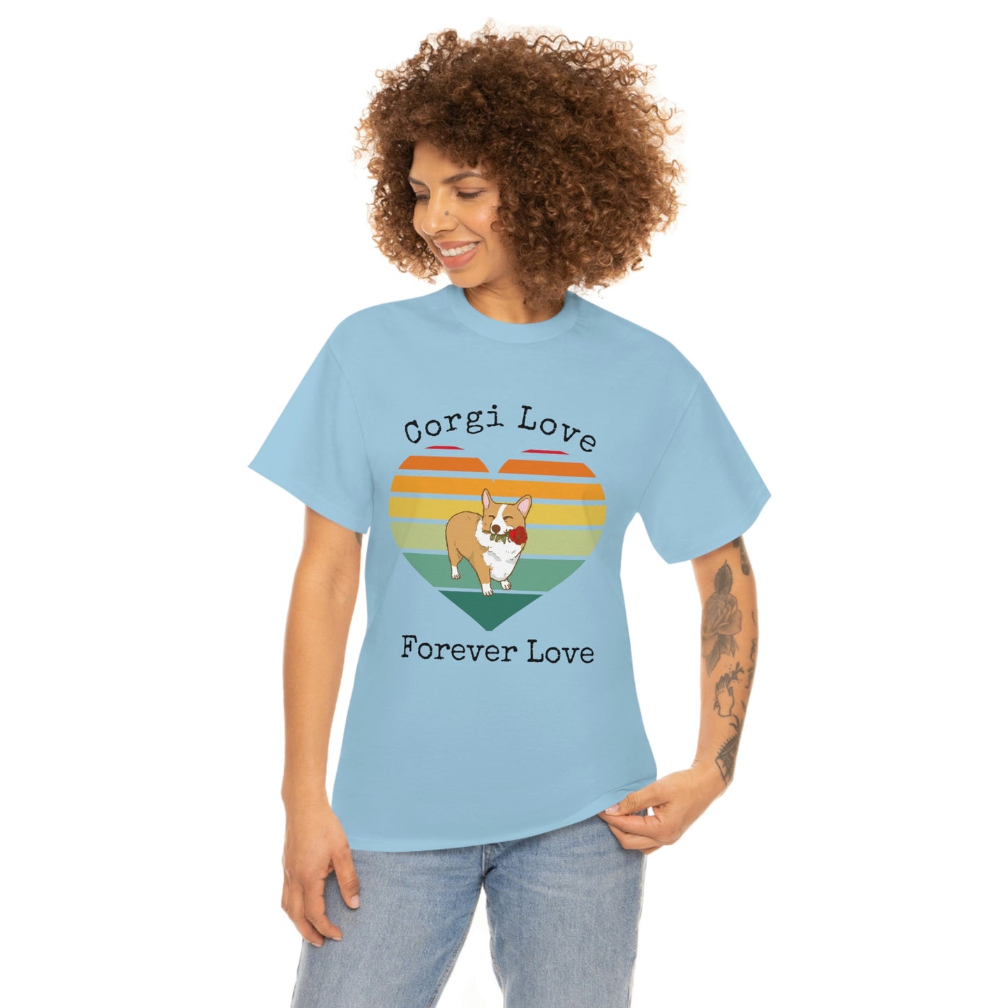 Corgi Love Forever Love T-Shirt