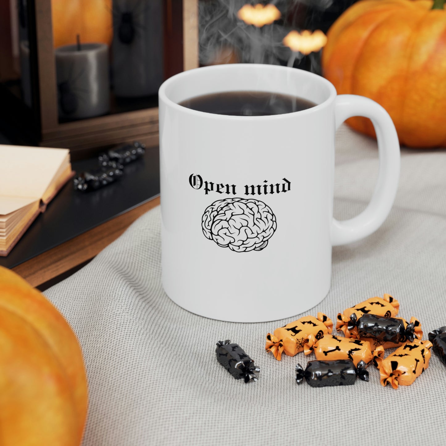 Open Heart Open Mind Inspirational Mug