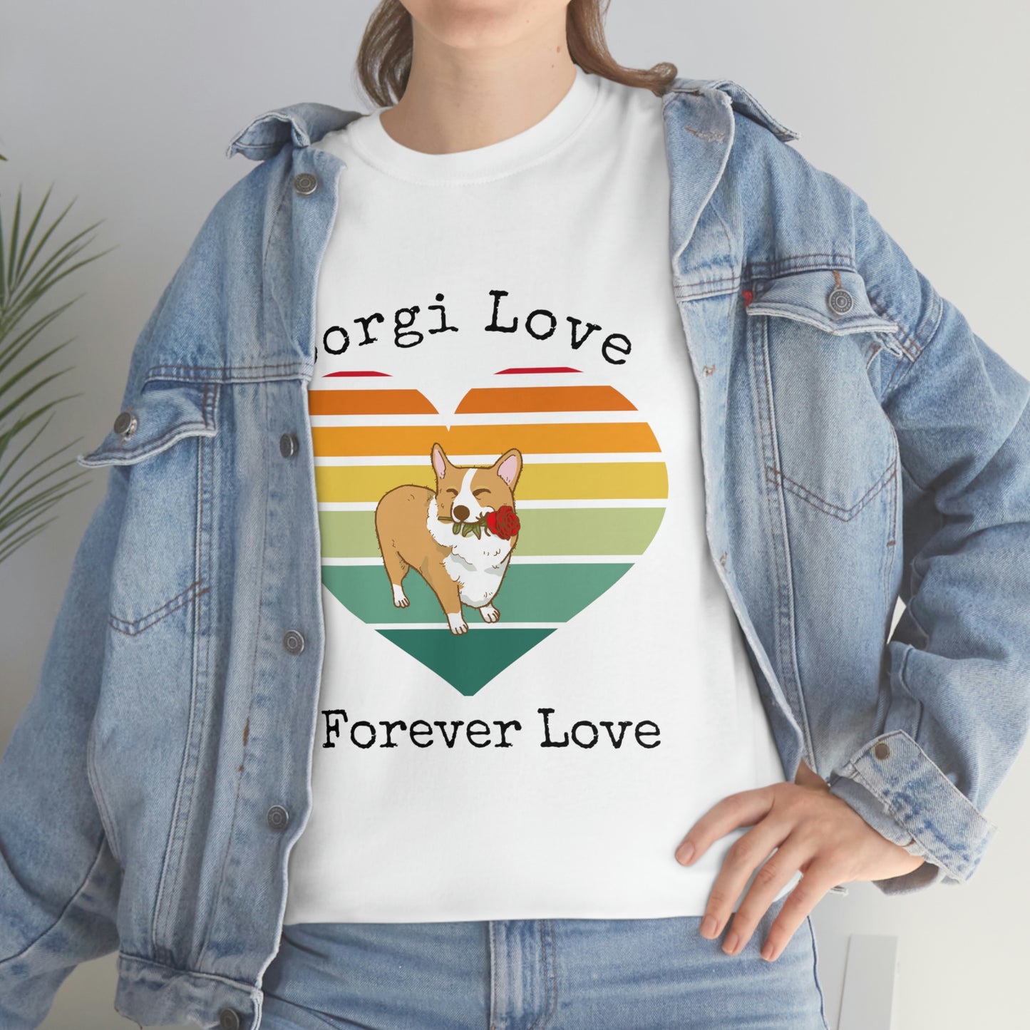 Corgi Love Forever Love T-Shirt