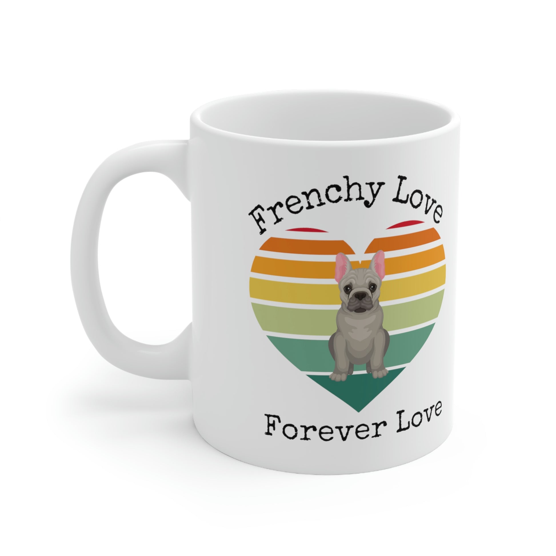 French Bulldog Mug Heart