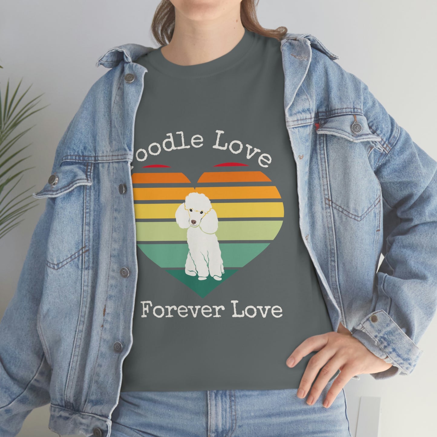 Poodle Love Forever Love T-Shirt