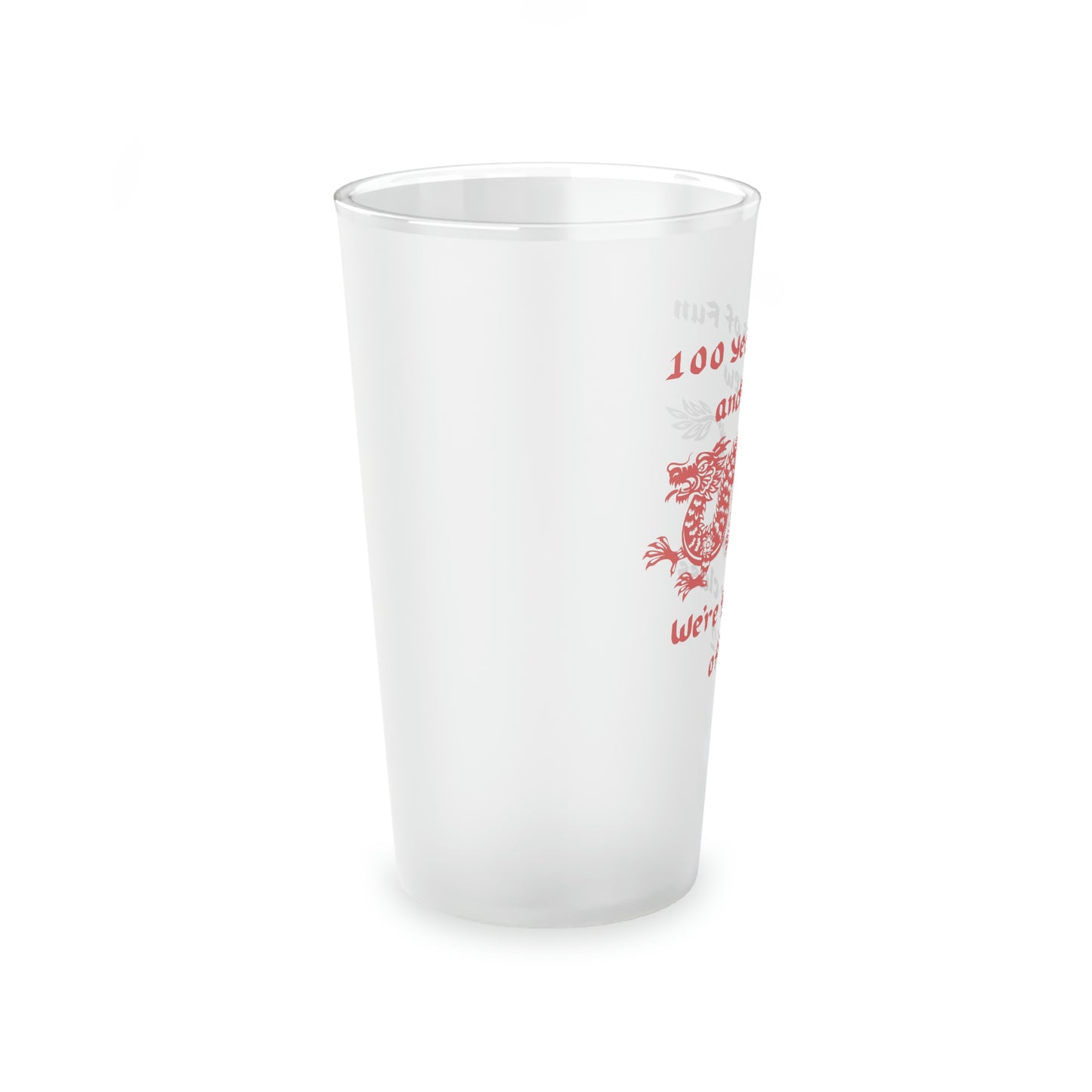 Pekin Community HS Celebrate 100 Years Class of '72 Frosted Pint Glass