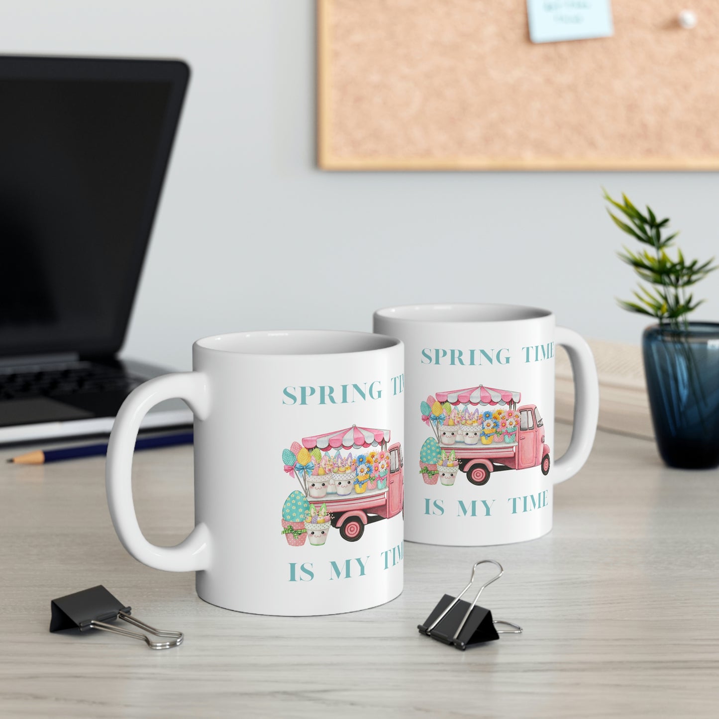 spring easter mug