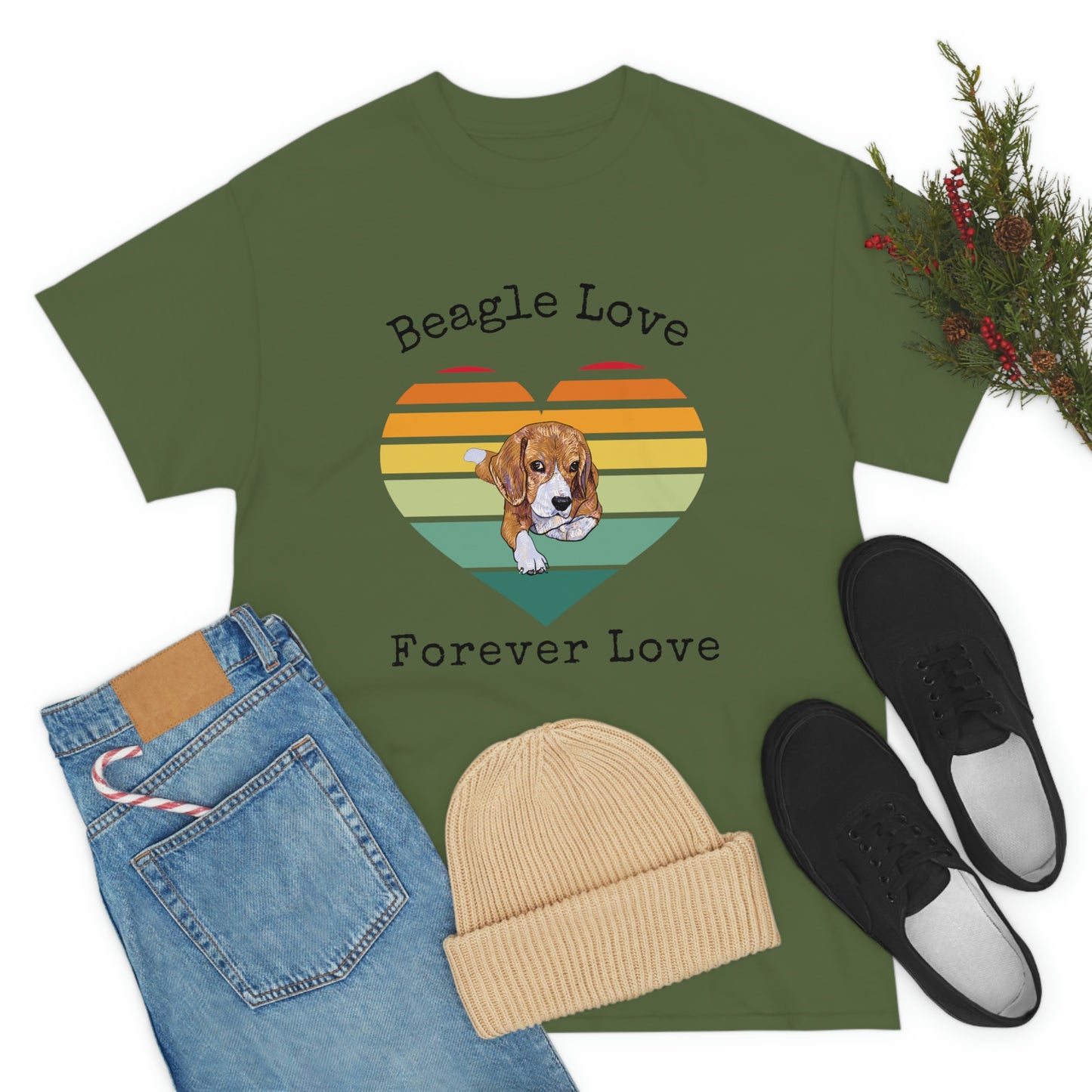 Beagle Love Forever Love T-Shirt