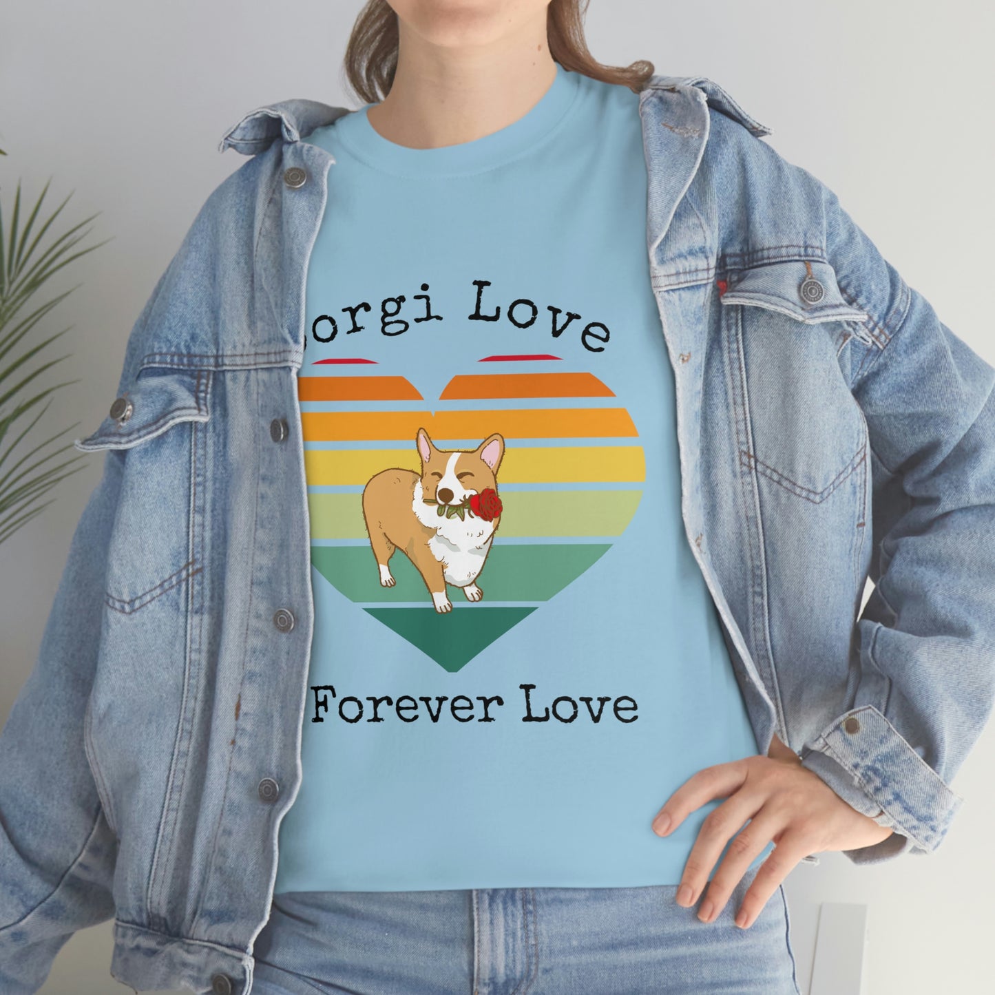 Corgi Love Forever Love T-Shirt