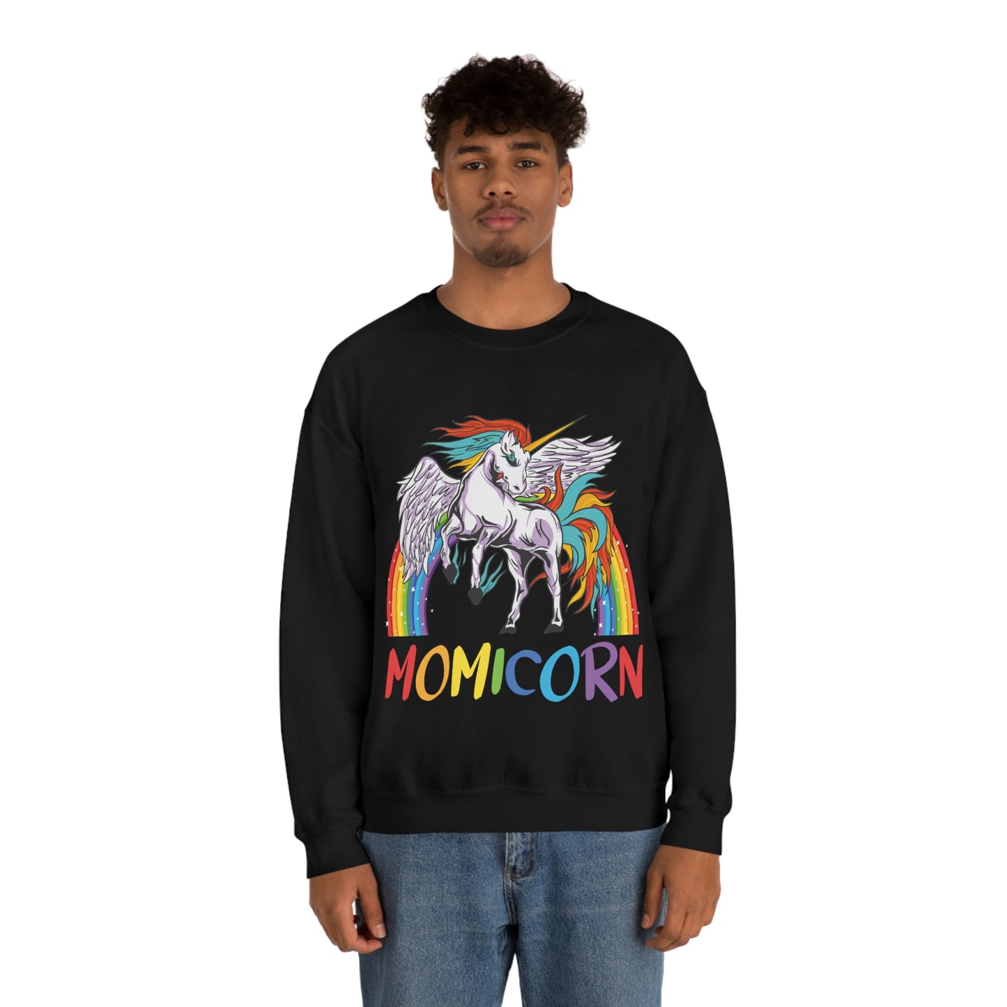 Momicorn Rainbow Unicorn Sweatshirt