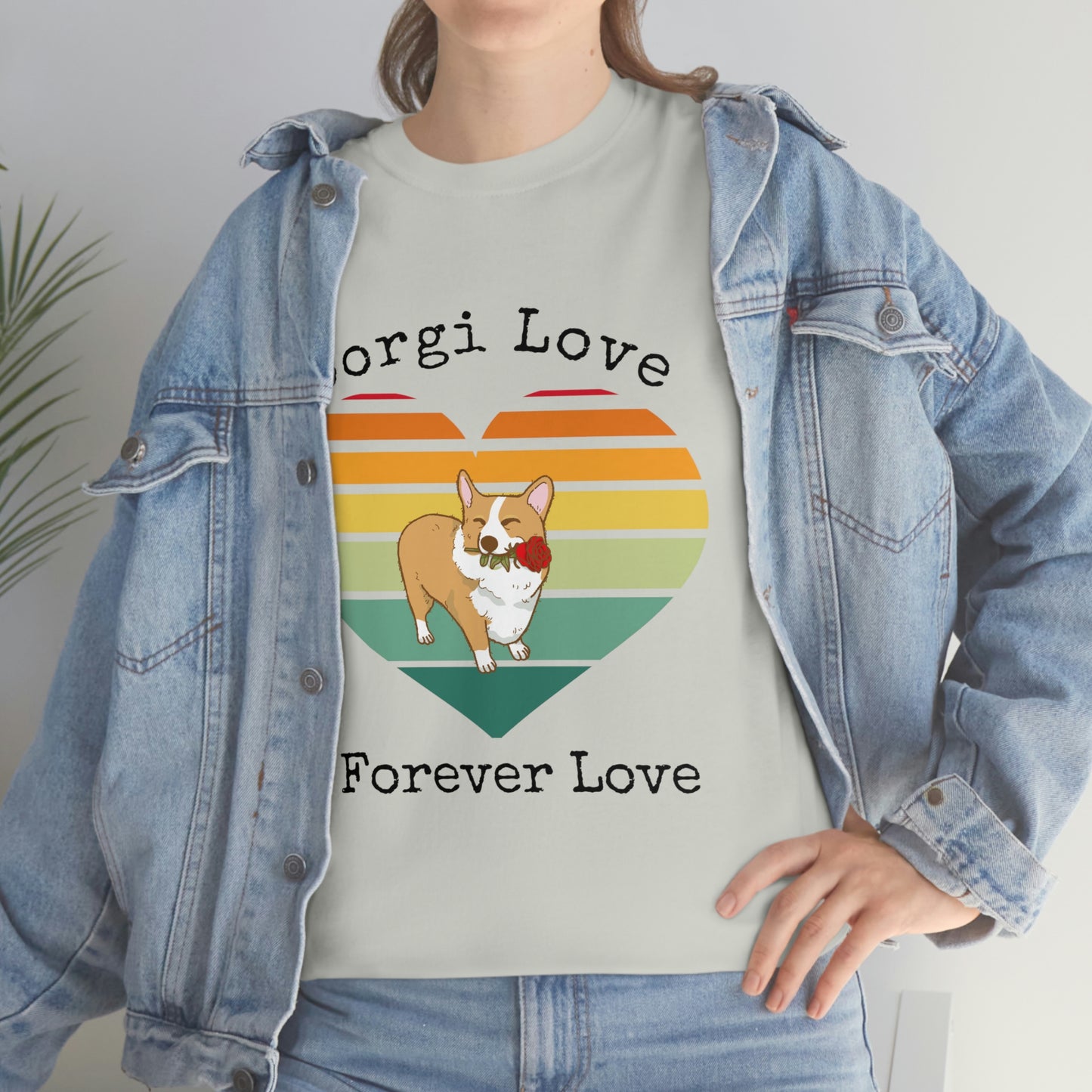 Corgi Love Forever Love T-Shirt