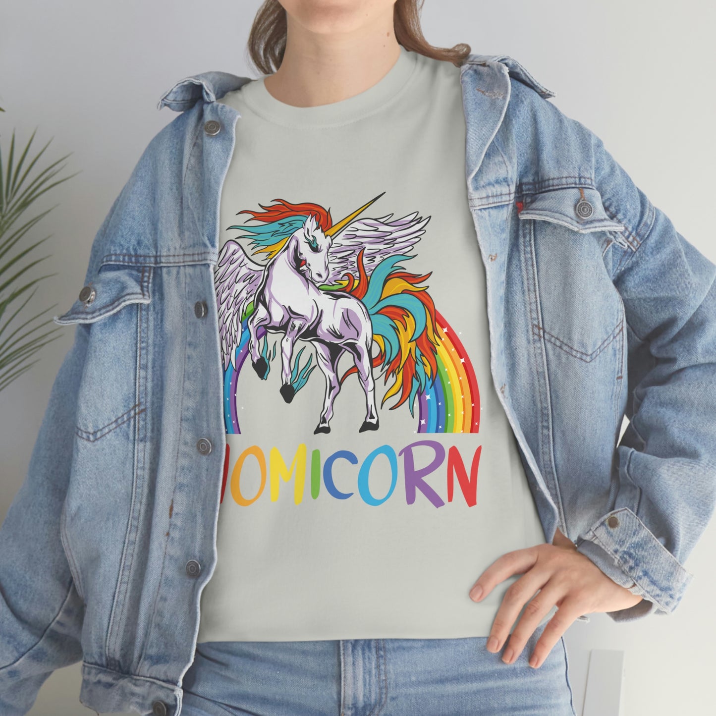 Momicorn Rainbow Unicorn T-shirt